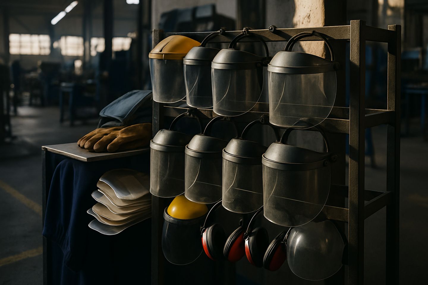 Visor rack extra